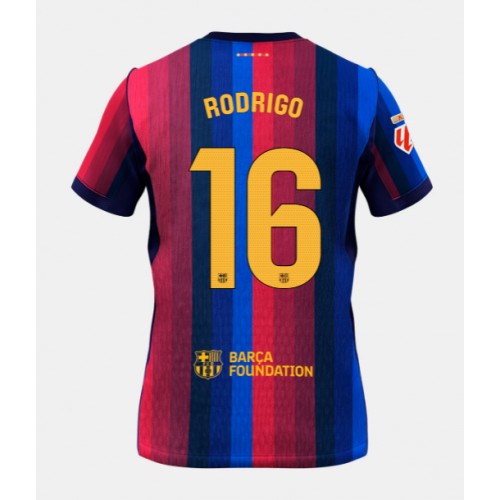 Barcelona Rodri Hernandez #16 Hjemmebanetrøje 2026-27 Kortærmet